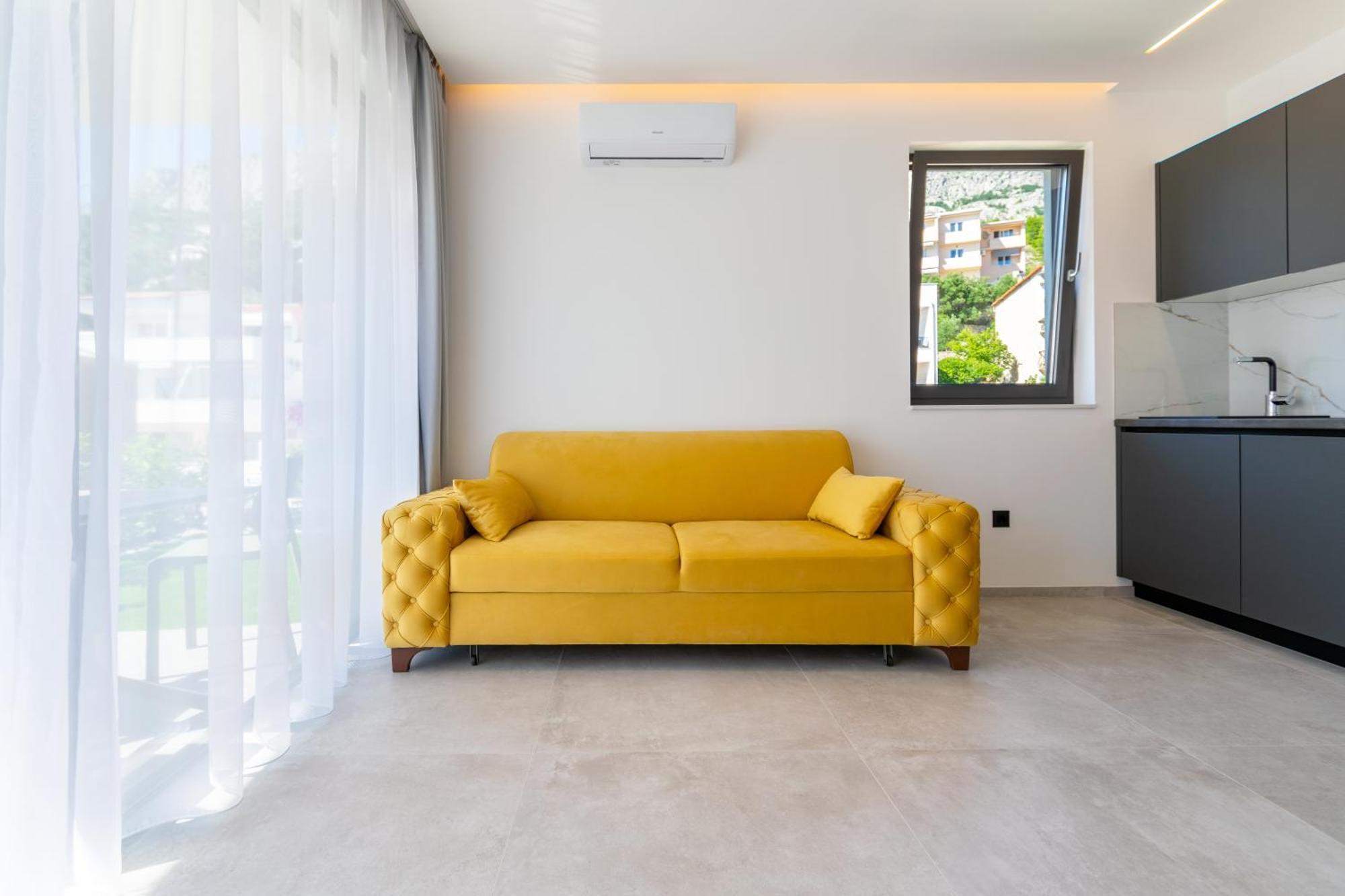 Apartmani Pino 1 Baska Voda Luaran gambar